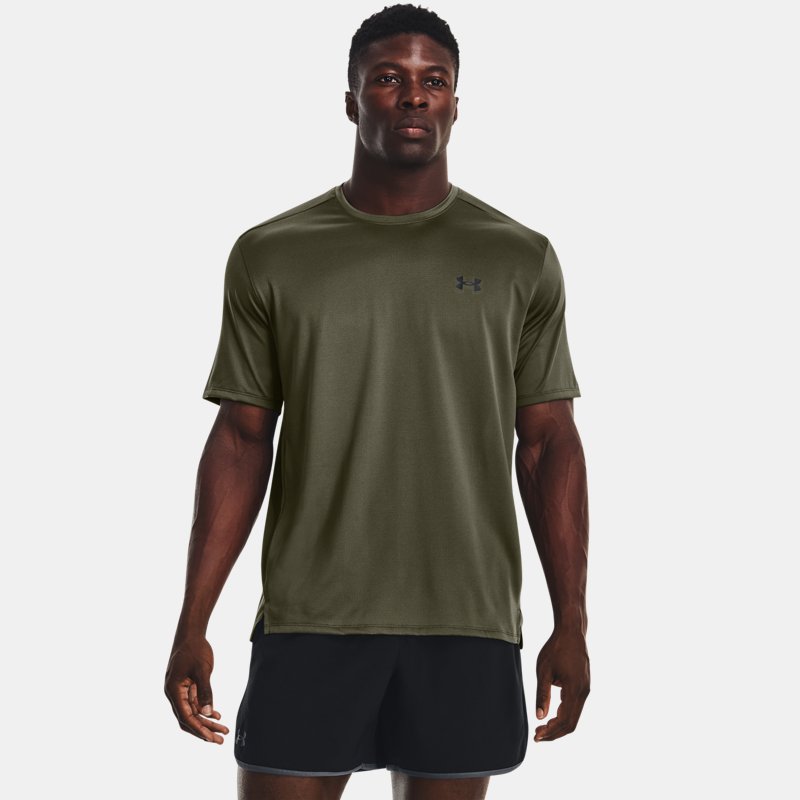 Men's Under Armour Tech™ Vent Short Sleeve Marine OD Green / Black XXL